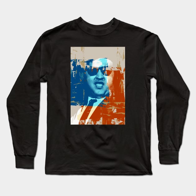 John Belushi Long Sleeve T-Shirt by francescosalerno